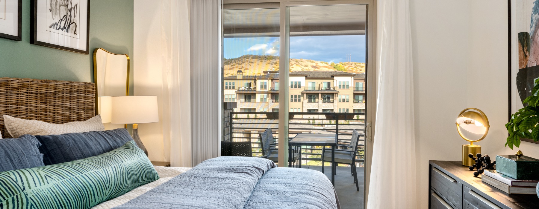 Bedroom with Balcony